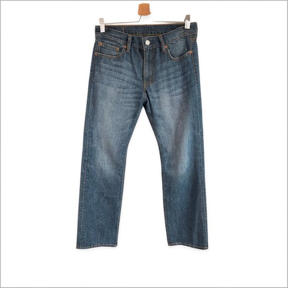 Levi’s 513 Slim Straight Jeans Men’s 32x32 Medium Wash - Picture 1 of 14